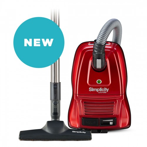 Simplicity Wonder Straight Suction Canister Vacuum With Turbo Nozzle Simplicity Wonder Straight Suction Canister Vacuum With Turbo Nozzle 4ss
