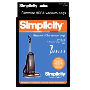 Simplicity TYPE B HEPA Media Bags (SBH-6)