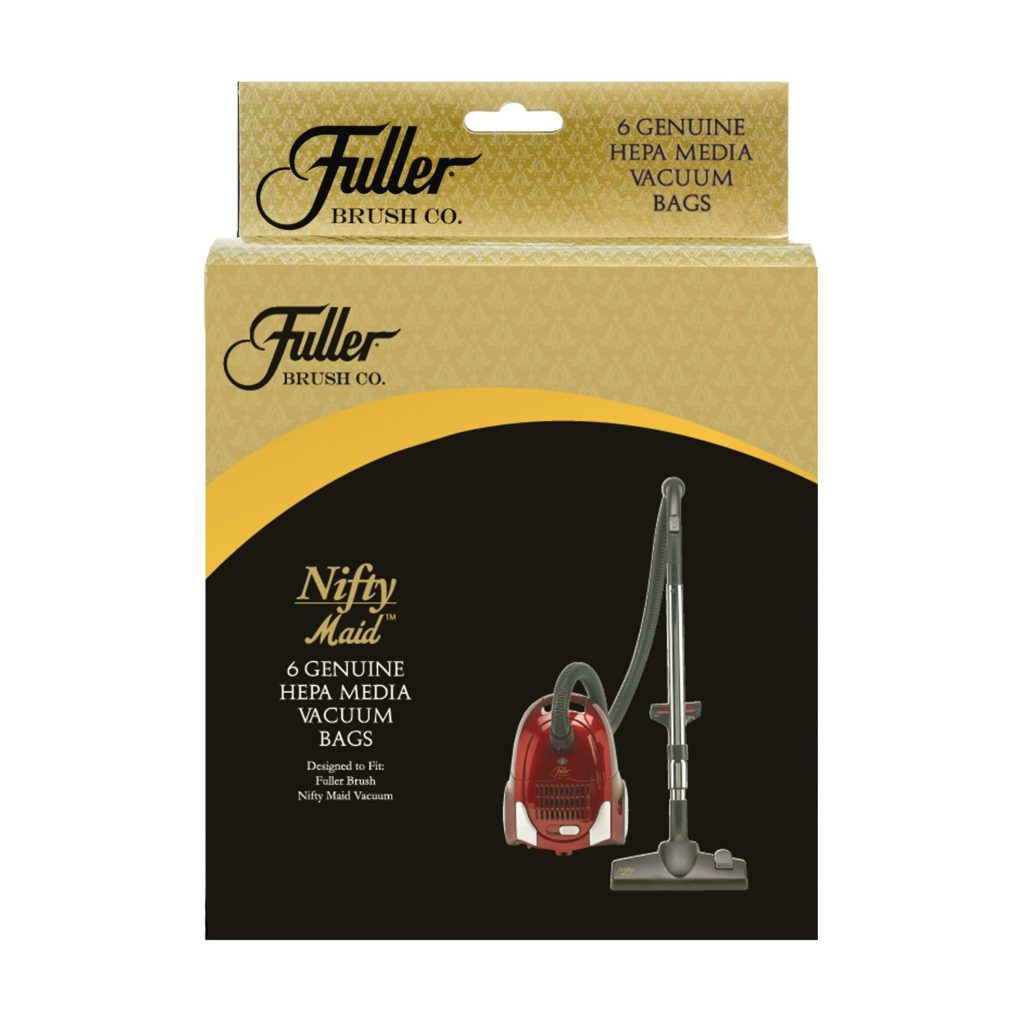 Fuller Brush Nifty Maid and Tiny Maid HEPA Media Bags (FNH6) A to Z